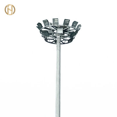 kupować Stadium Galvanized High Mast Pole for Sports Field Lighting 25M 28M 36M 40M Height online manufacture