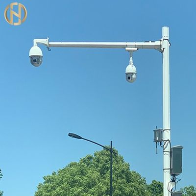 kupować Polygonal Telescopic CCTV Camera Pole  11m Security Camera Mast online manufacture