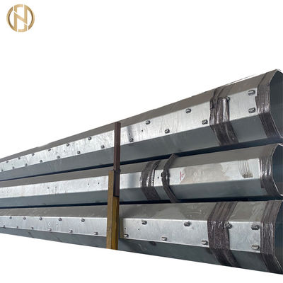 kupować ASTM 633 12m Hot Dip Galvanized Metal Light  Pole For Power Transmission online manufacture