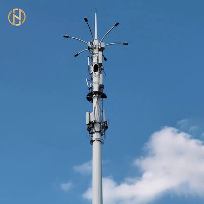 Galwanizowany stal 5G dla wieży telekomunikacyjnej.